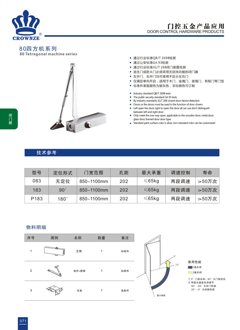 闭门器系列-083