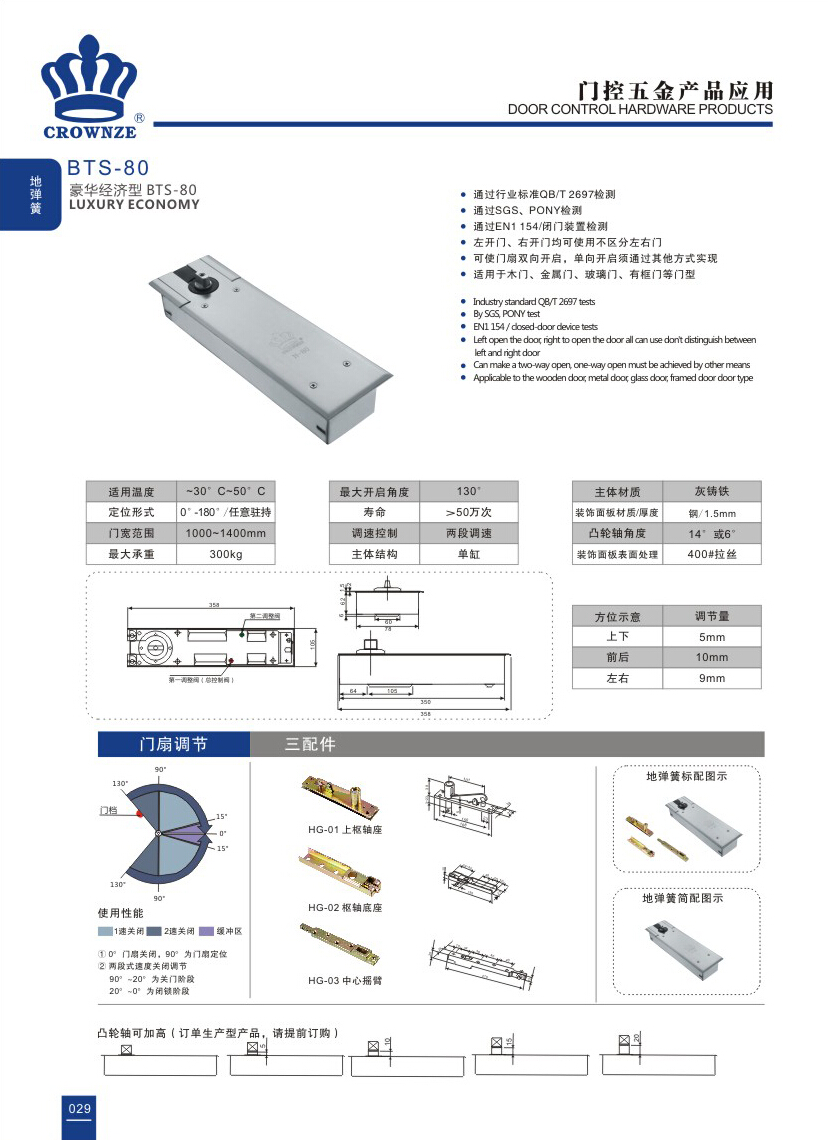 地弹簧系列-BTS-80
